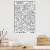 加重迷路 ポスター (キッチン)