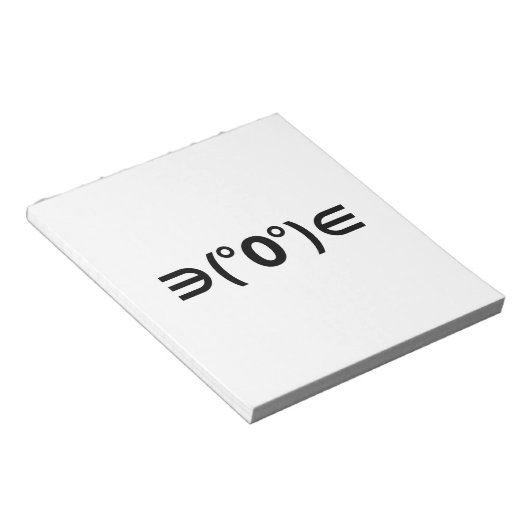 加面寺風宮日本の絵文字 ノートパッド (アングル)