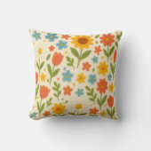 加飾クロシェフローラ装飾用クッション クッション (正面)