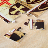 加飾ヘラルドライパタンジグソーパズル ジグソーパズル (側面)