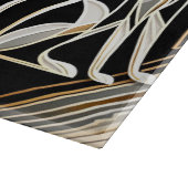 加飾抽象芸術黒猫カットボード カッティングボード (角)