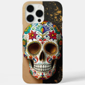 加飾糖スカル Case-Mate iPhoneケース (裏面)