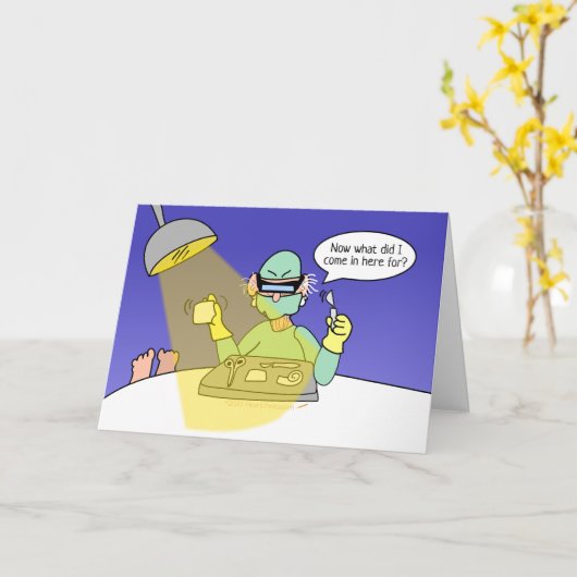 加齢おもしろいお尻膝置換手術が順調に進行 カード (黄色い花)