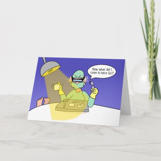 加齢おもしろいお尻膝置換手術が順調に進行 カード (正面)