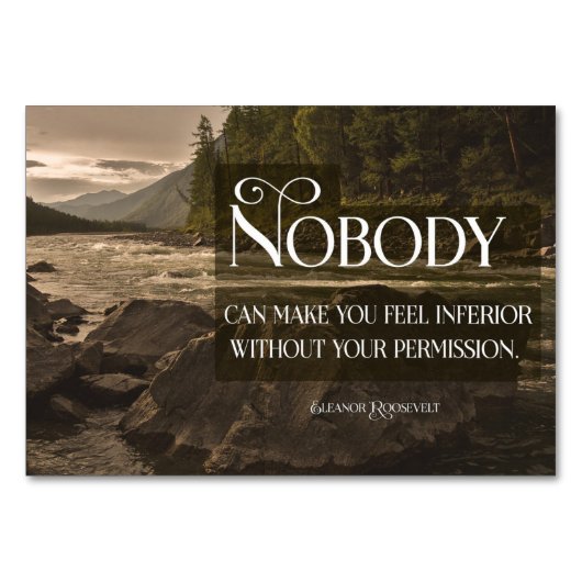 劣ったものを感じさせます テーブルナンバー (正面)