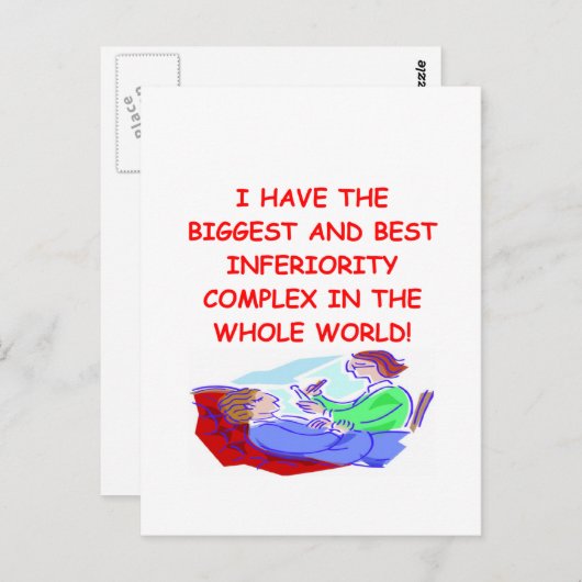 劣等感 ポストカード (正面/裏面)