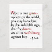 劣等生のConfederacy ポストカード (正面)