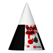 劣等生モンスターの帽子 パーティーハット (左)