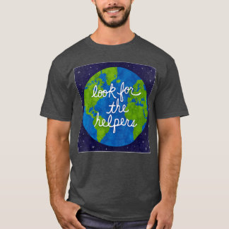 助けてくれる人を探そう Tシャツ