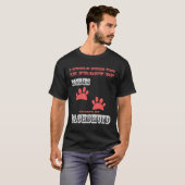 助けて、ダックスフンドを Tシャツ (正面フル)