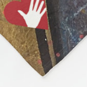 助けのフリースブランケット フリースブランケット (角)