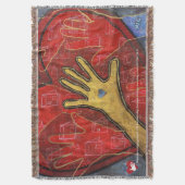 助けの布毛布 スローブランケット (正面縦)