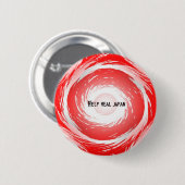 助けは日本ボタン/バッジを直します 缶バッジ (正面&裏面)