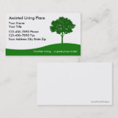 助けられた生きている名刺 名刺 (正面/裏面)