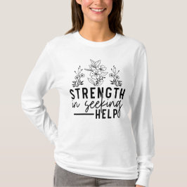 助けを求める力 Tシャツ