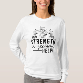 助けを求める力 Tシャツ