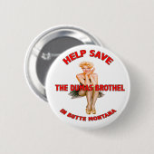 助けデュマの売春宿Pinを救うため 缶バッジ (正面&裏面)