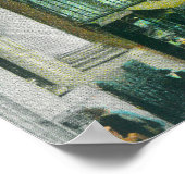 助成通りからの市場通りの見解 ポスター (角)