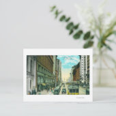 助成通りからの市場通りの見解 ポストカード (スタンド正面)