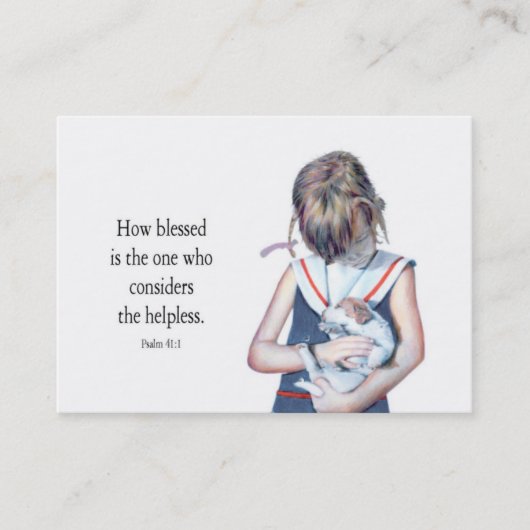 助手および天恵 名刺 (正面)