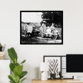 助手車の中国1910 ポスター (ホームオフィス)