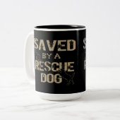 助救難犬に ツートーンマグカップ (正面左)