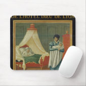 助産婦のサービスを広告する印 マウスパッド (マウス)