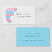 助産婦の名刺 名刺 (正面/裏面)