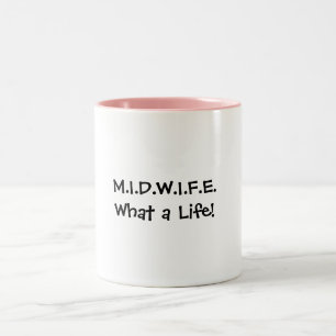 助産婦の生命マグ ツートーンマグカップ