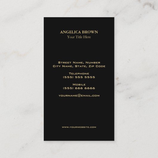 助産婦のDoulaの名刺 名刺 (裏面)