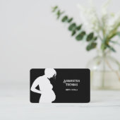 助産婦二重授乳 名刺 (スタンド正面)