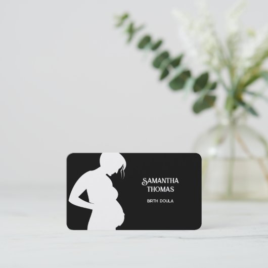 助産婦二重授乳 名刺 (スタンド正面)