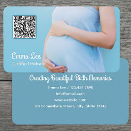 助産婦妊娠コンサルタントQR 名刺
