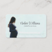 助産婦妊娠 名刺 (正面)