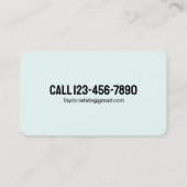 助産婦妊娠QR 名刺 (裏面)