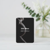 助産婦経験豊富 名刺 (スタンド正面)