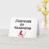 助産婦講習 カード (黄色い花)