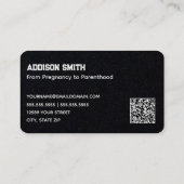 助産婦走査可能QR 名刺 (裏面)