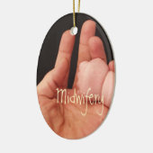 助産婦 セラミックオーナメント (左)