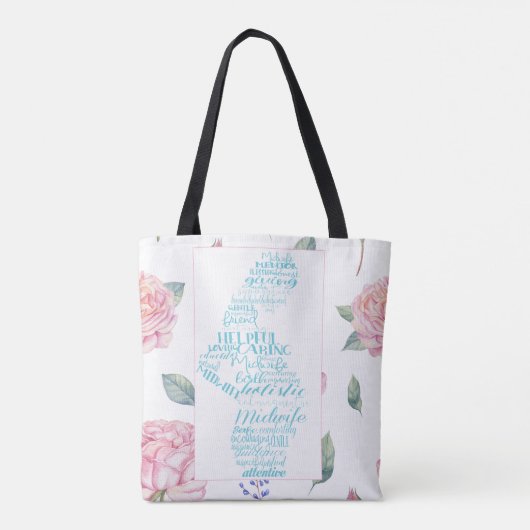 助産婦 トートバッグ (裏面)