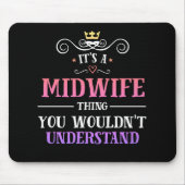 助産師に分からないことがあんたがノベルティ マウスパッド (正面)
