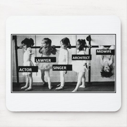 助産師は違う マウスパッド (正面)