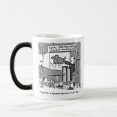 助産師または助産師への贈与おもしろい モーフィングマグカップ (左)