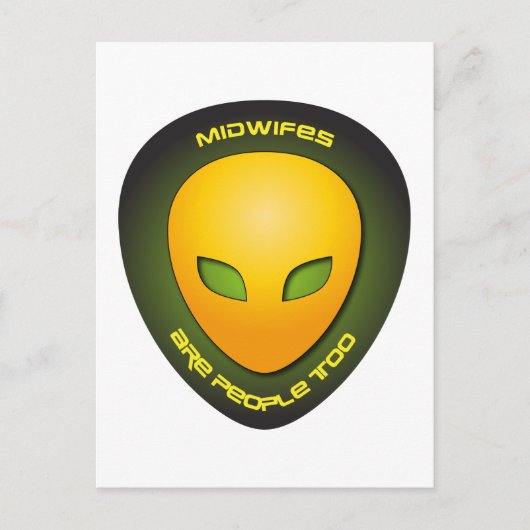 助産師も人間だ ポストカード (正面)