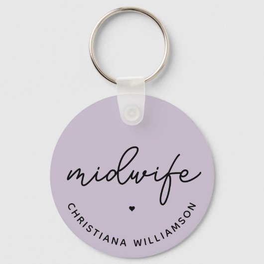 助産師カスタム鑑賞助産 キーホルダー (正面)