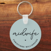 助産師カスタム鑑賞助産 キーホルダー (正面)