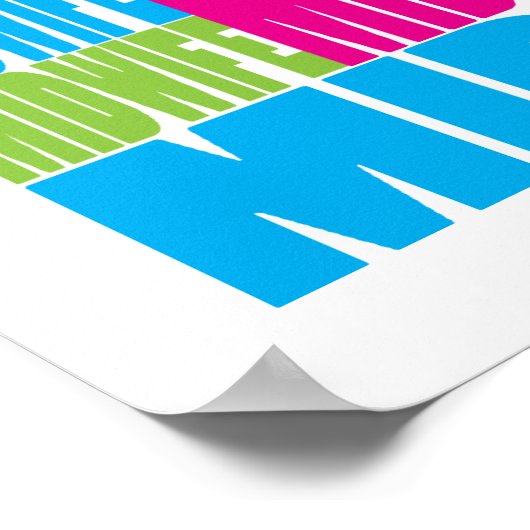 助産師カラフル ポスター (角)