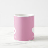 助産師ダラビューティフルピパーソナライズされたンク コーヒーマグカップ (中央)