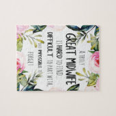 助産師ドゥラオフィスサンキューカード引用文ギフト ジグソーパズル (横)