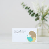 助産師ドゥラホールディングベビー 名刺 (スタンド正面)